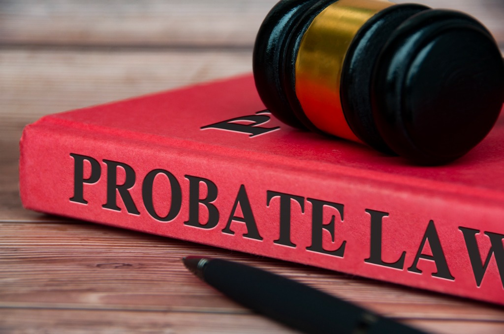 A probate law book for an attorney in Central Florida